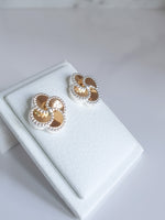 Clover Earrings - Silver, Gold Plated