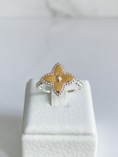 Jasmine Ring - Silver & Gold Plated