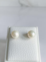 Gold Plated Pearl Earrings